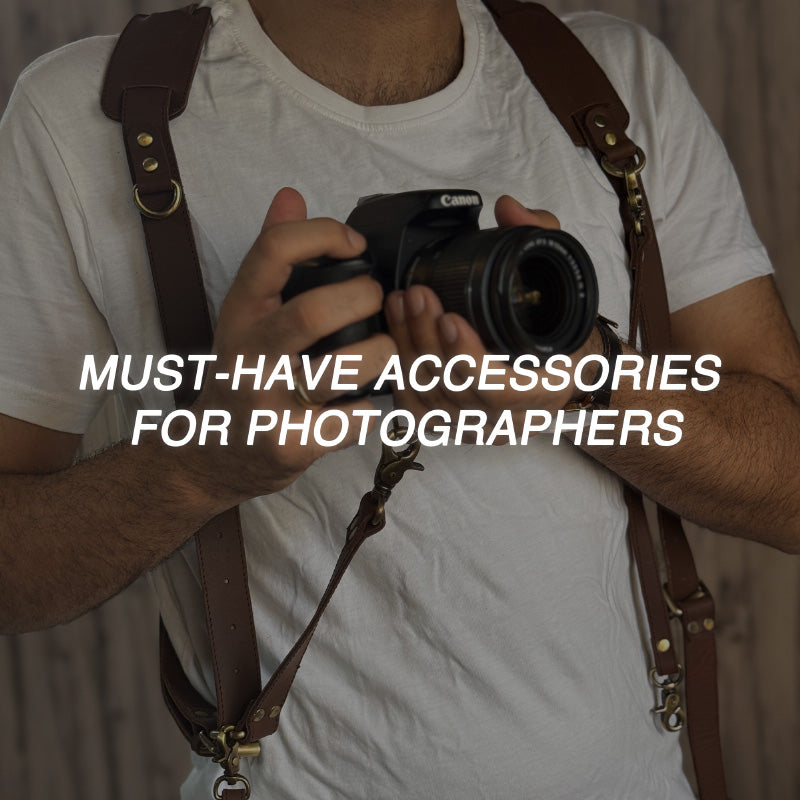 Must-Have Accessories Camera Strap for Photographers and Videographers