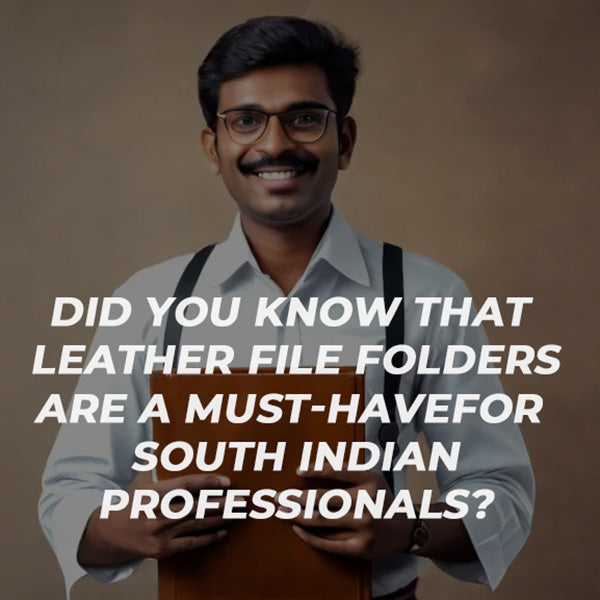 Did you know that  file folders are a must-have for South Indian professionals?