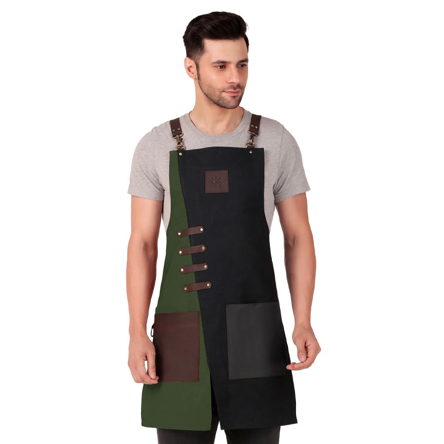 double color men apron 