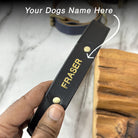 dog collar with name tag