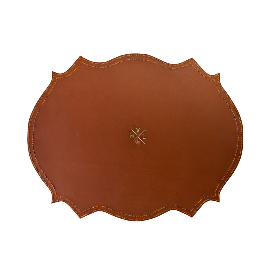 brown luxury placemat for dining table