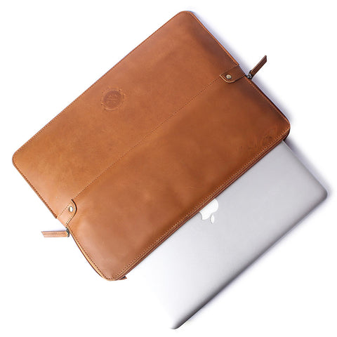 leather laptop envelope luxuries 