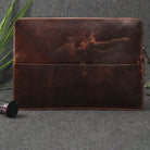 leather laptop sleeve men 