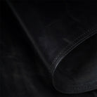 leather mat pad black