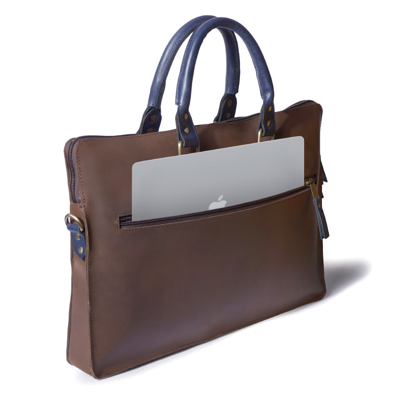 leather laptop messenger bag