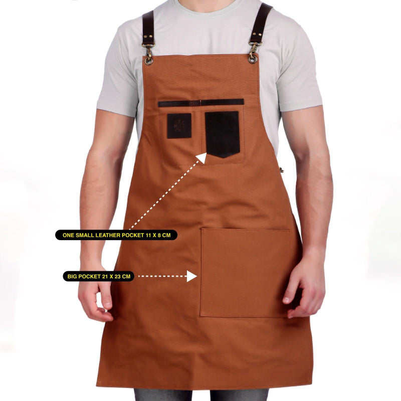 canvas apron for men