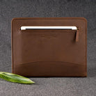 portfolio folder leather