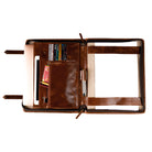 Leather legal paper folder inner 