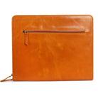 leather laptop sleeve back