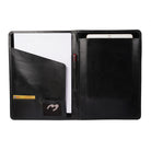 leather paper case black