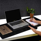 leather desk mat pad office image