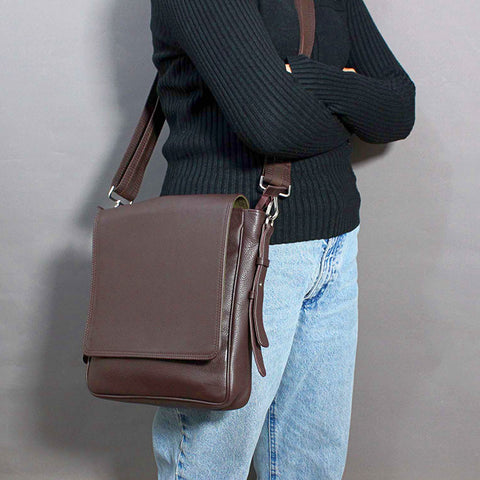 leather sling bag