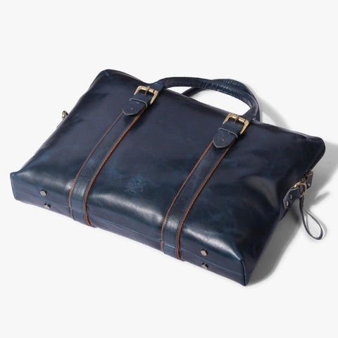 leather laptop work bag