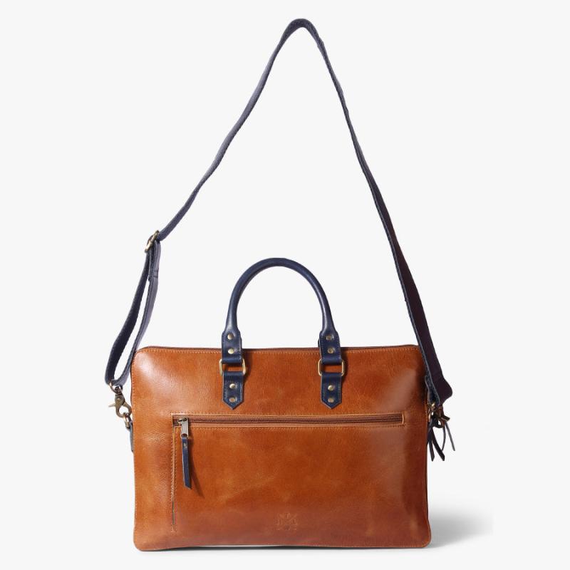 leather bag with handle