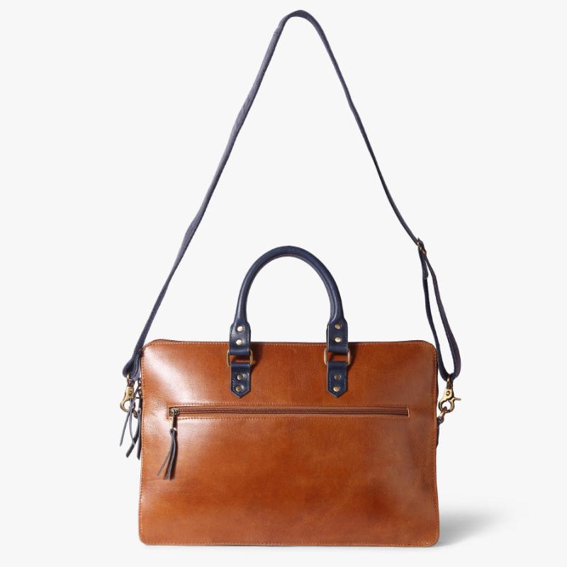 leather laptop bag