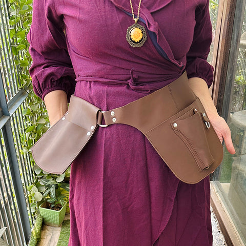 double pocket belt 