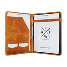 Leather file folder