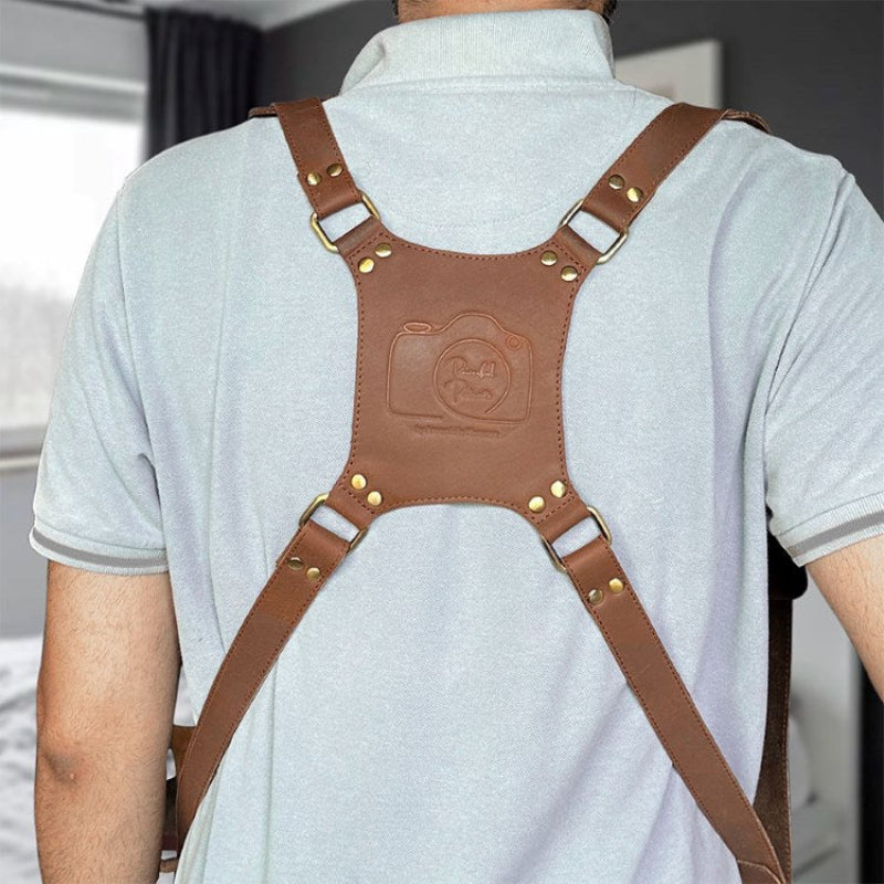 camera strap with logo