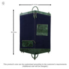 Leather foldable garment bag