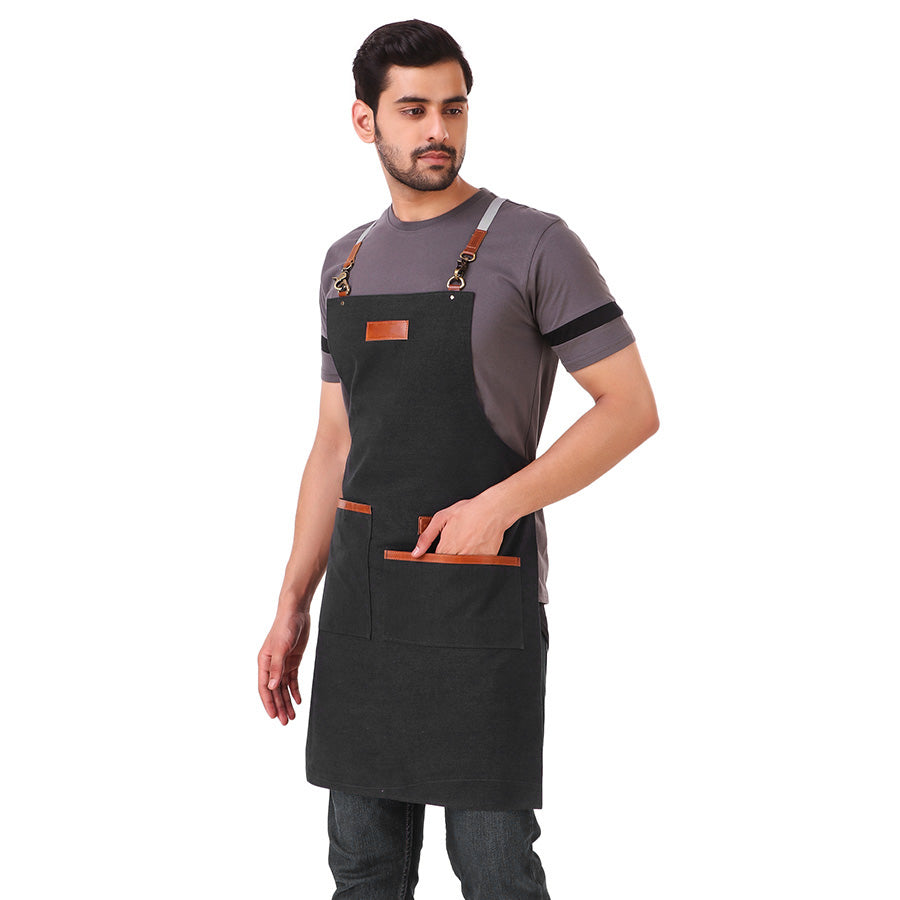 stylish men 2 pocket apron