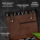 leather document organiser