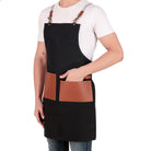 Two pocket leather apron