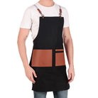 dual pocket apron