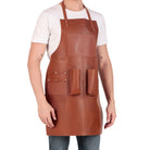 Leather Apron With Logo