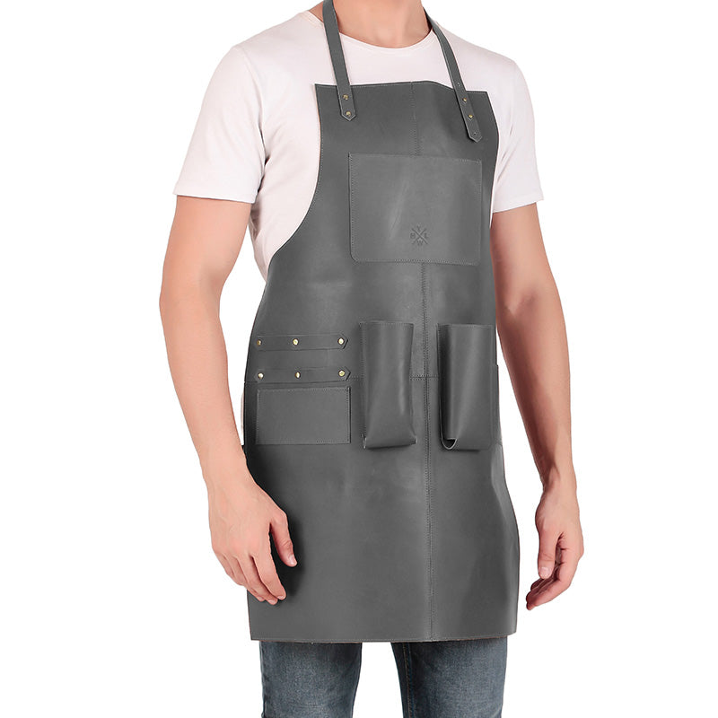 leather apron for welder