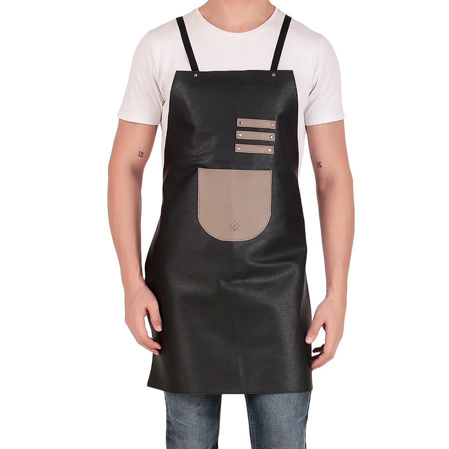 leather welding apron