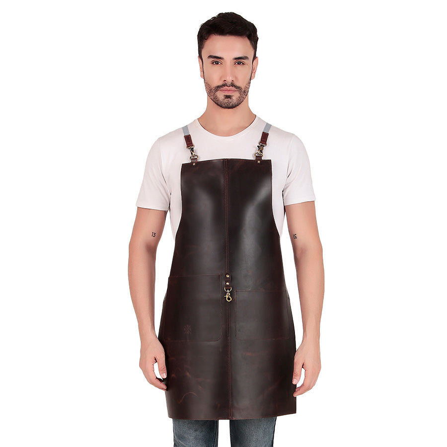 leather apron for salon