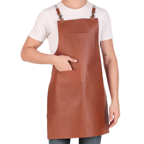 genuine leather apron best leather apron leather personalised apron for chef and bartender and salon owners 