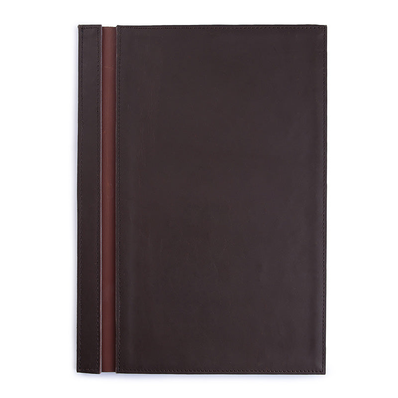 leather menu folder