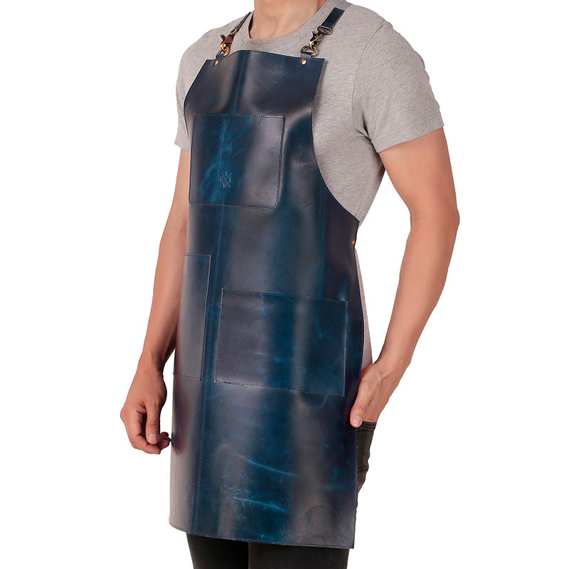 leather apron for bartender

