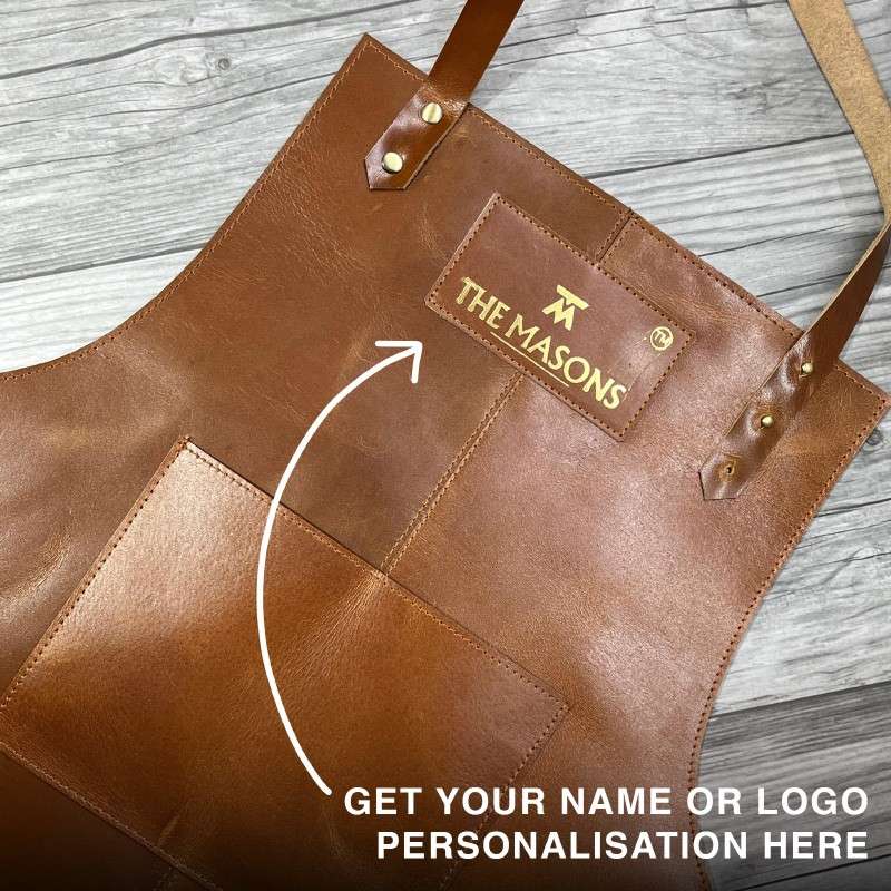 leather apron with your logo