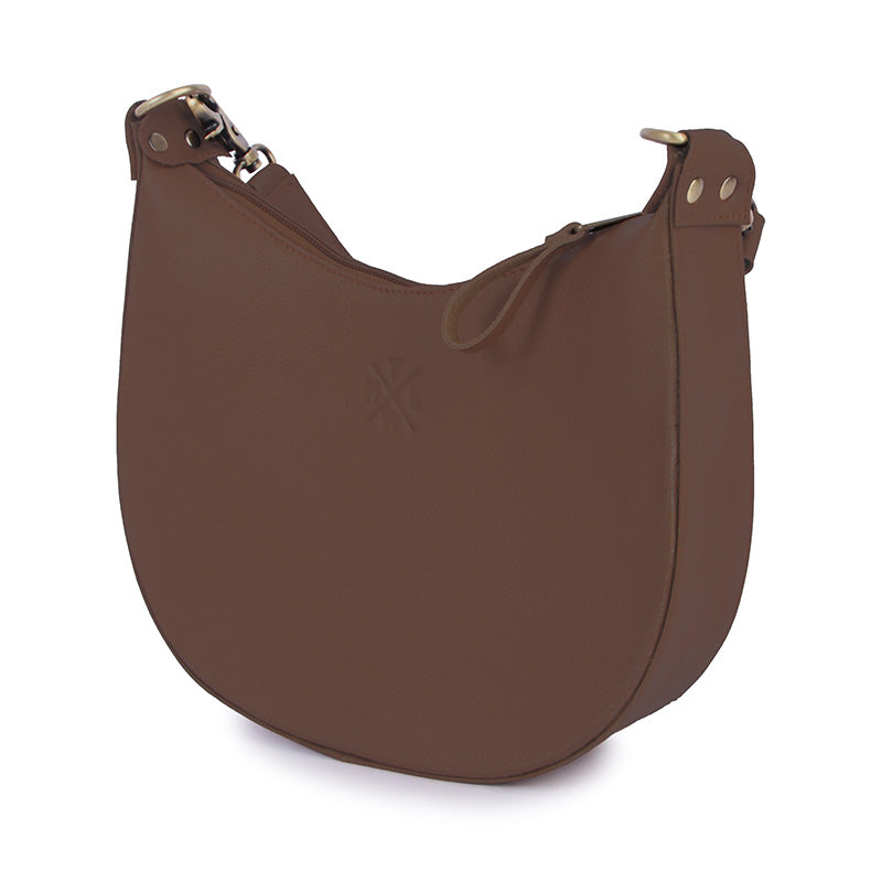 brown women's clutch purse mini sling bag