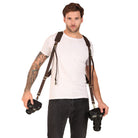 leather camera belt dual for photographers