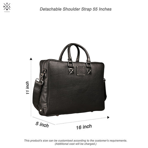 size leather laptop bag office bag